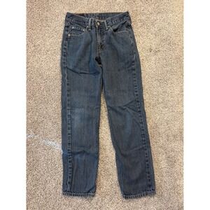 Levis 514 Jeans Mens 29x32 Blue Straight Fit Dark Wash Denim Pants 00514-4010
